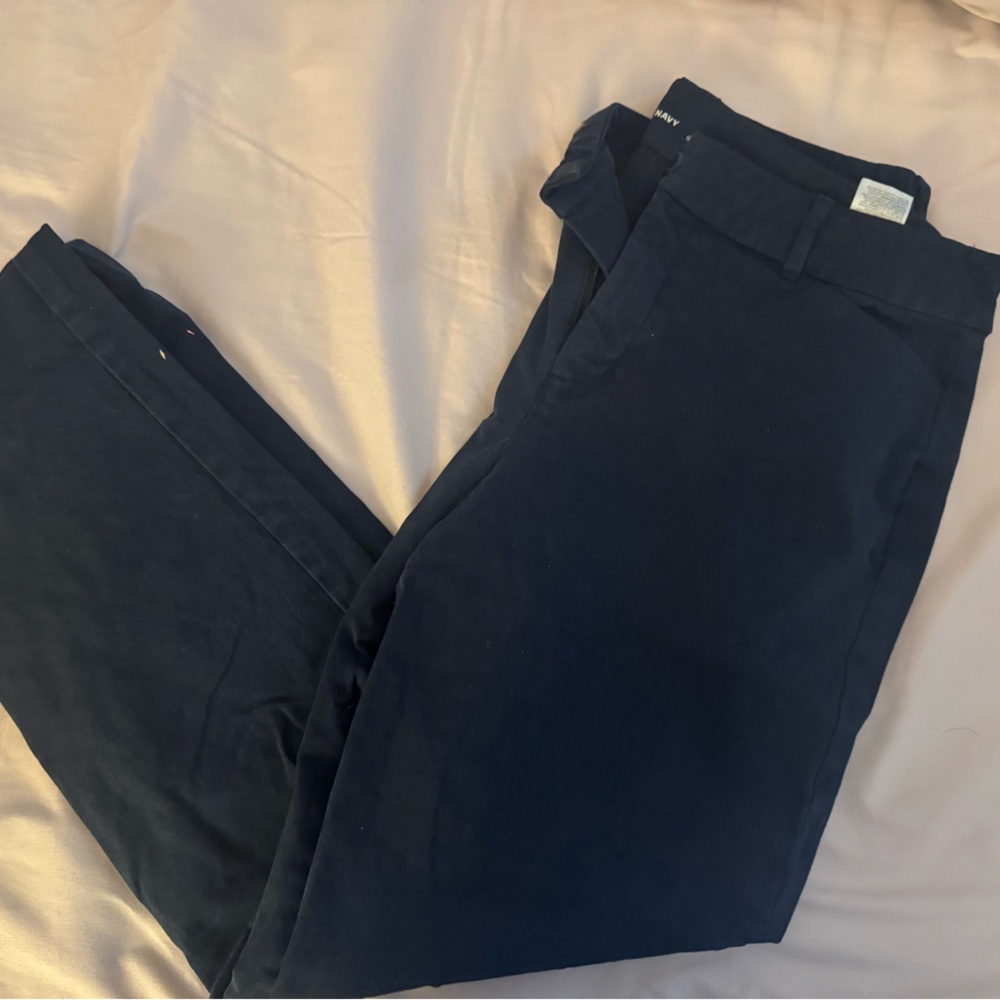 Old Navy Women's Navy Pixie Ankle Pants